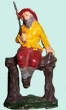 Figurina da Presepe in terracotta