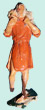 Figurina da Presepe in terracotta