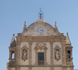 Chiesa del Collegio - particolare parte sommitale