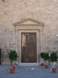 Chiesa di San Oliva - particolare del Portale